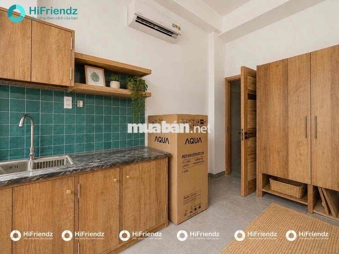 STUDIO BAN CÔNG XINH FULL NỘI THẤT KHU ĐỒNG ĐEN - THANG MÁY - NHÀ MỚI