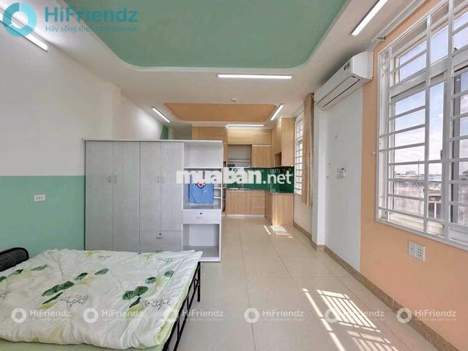 Căn hộ mini Full nội thất Ban công lớn 40m2 Đường oto Phạm Thể Hiền Q8