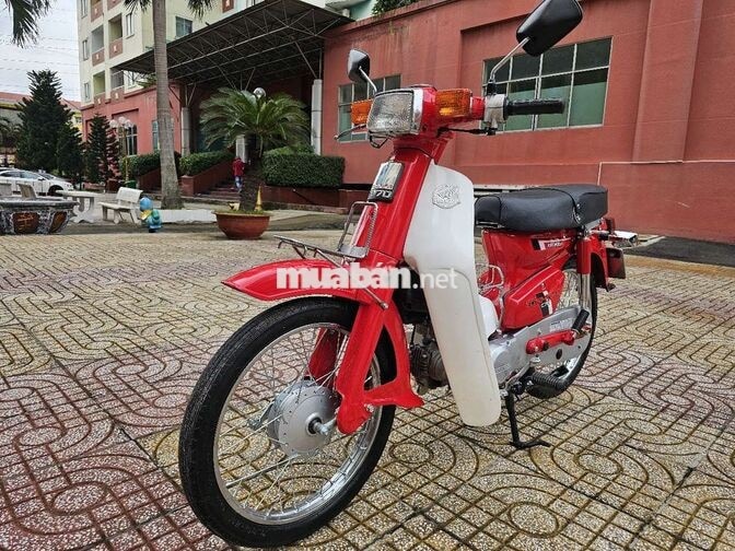 Honda Super Cub 70 DD Đỏ Nhật Bản Tuyệt Đẹp