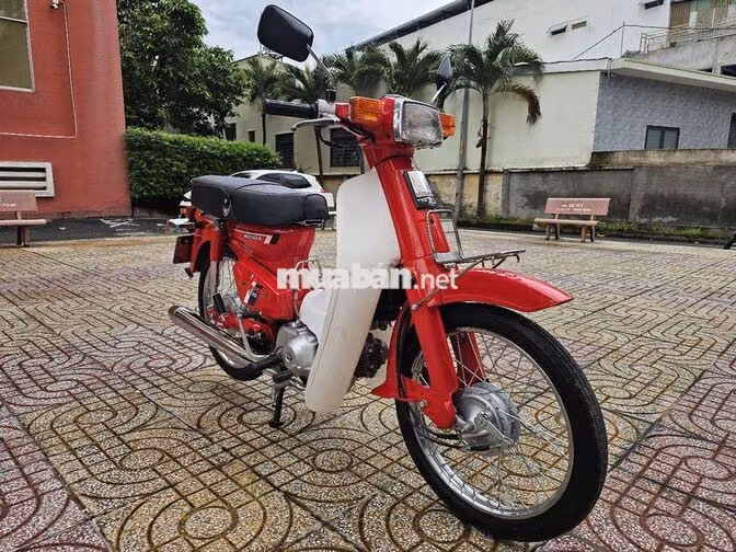 Honda Super Cub 70 DD Đỏ Nhật Bản Tuyệt Đẹp