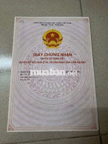 BÁN 611M2 THỔ CƯ MẶT TIỀN ĐƯỜNG PHAN VĂN ĐỐI - HCM