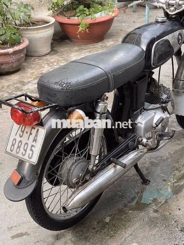 Xe máy cổ Honda SS 50 Đen