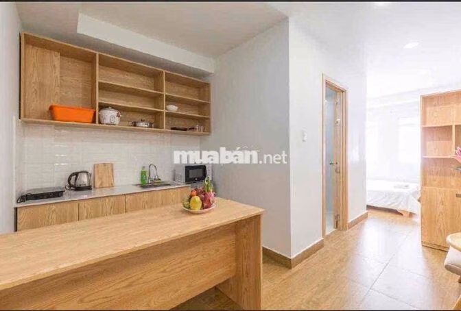 Chỉ tính điện_cho thuê căn studio thang máy full nt gần Ba Son quận 1