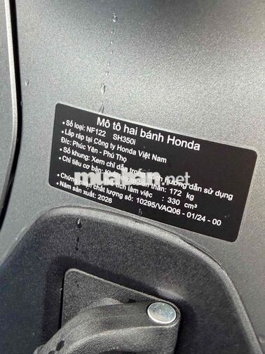 Honda SH 350 2026 Xám LIKE NEW