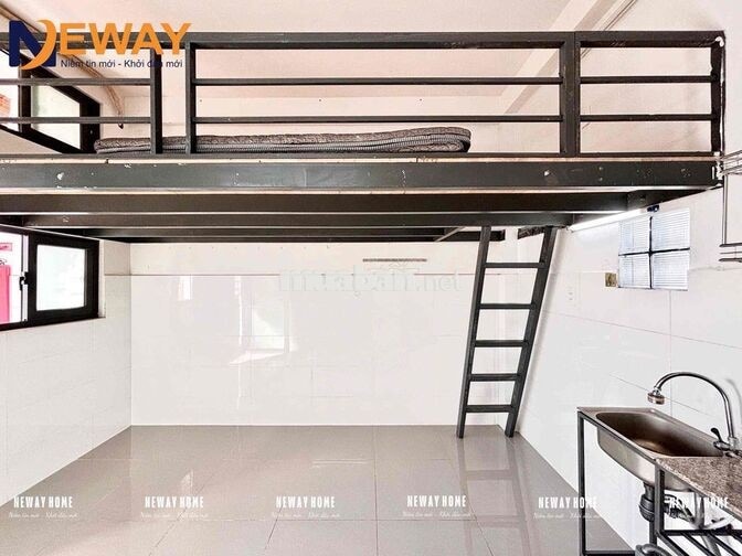 Chung cư mini dạng Duplex - Sẵn máy lạnh - 10 phút Đại học Công Thương