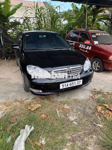 Toyota Altis 2003 Số sàn Đen