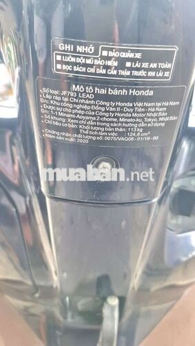 Honda Lead Premium Edition 2020 Xanh 20000 km