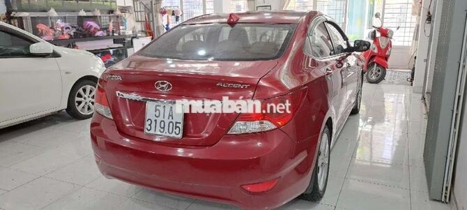 Hyundai Accent 2012 Đỏ Tự động 108.000km