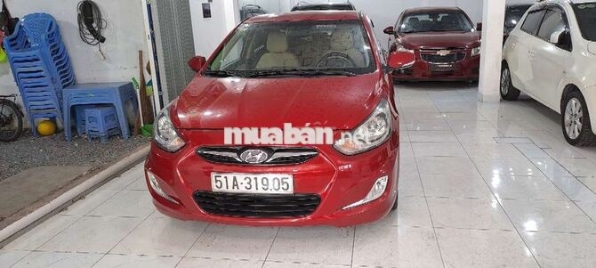 Hyundai Accent 2012 Đỏ Tự động 108.000km