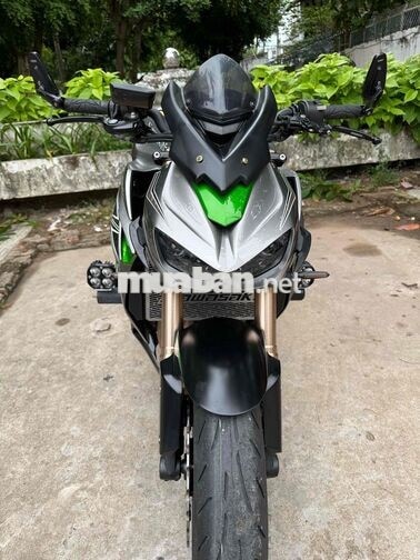 Kawasaki Z1000 2014 Xám, xanh lá