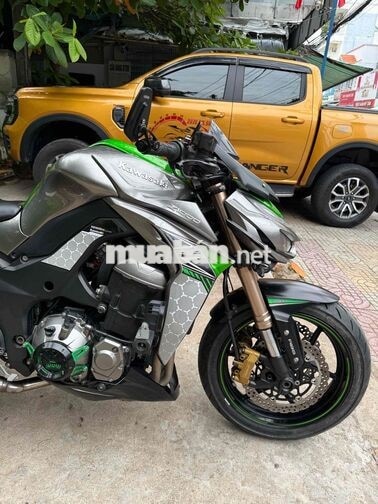 Kawasaki Z1000 2014 Xám, xanh lá