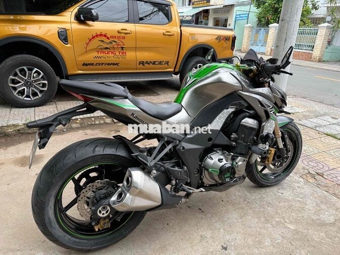 Kawasaki Z1000 2014 Xám, xanh lá