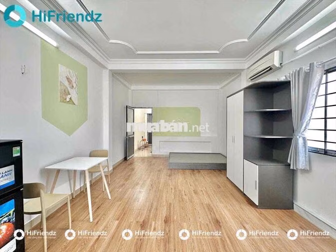 STUDIO 2 CỬA SỔ THOÁNG RỘNG RÃI KHU BÀU CÁT - FULL NỘI THẤT