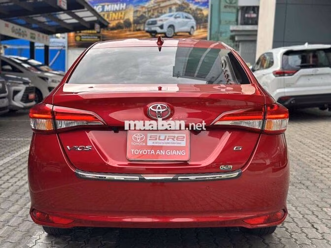 Toyota Vios G 2020 Số tự động Đỏ siêu cọp