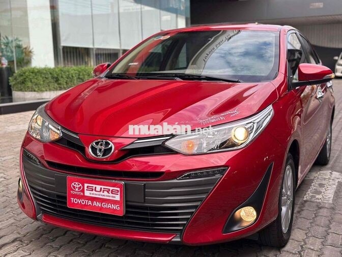 Toyota Vios G 2020 Số tự động Đỏ siêu cọp