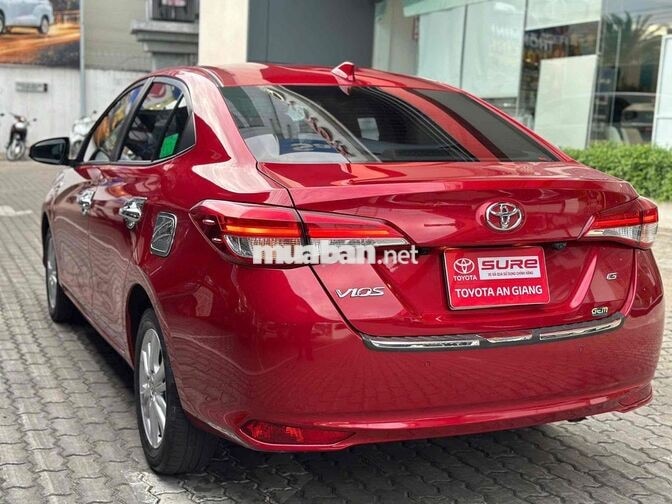 Toyota Vios G 2020 Số tự động Đỏ siêu cọp