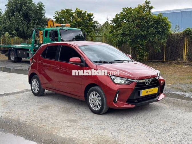 Toyota Wigo Hatchback Số tự động màu Đỏ