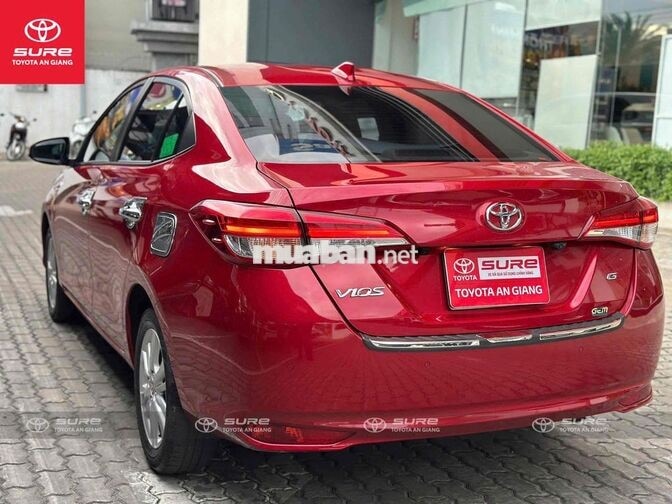 Toyota Vios G CVT 2020 Đỏ 33.000 km