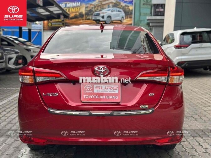 Toyota Vios G CVT 2020 Đỏ 33.000 km