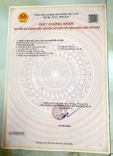 Cần bán gấp đất thổ cư 86m2 xã Bà Điểm mới