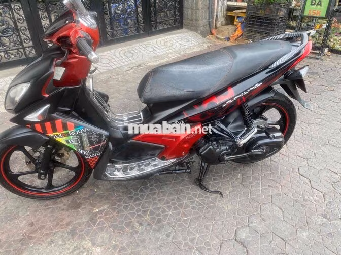 Yamaha Nouvo LX Đen, Đỏ đầu zin