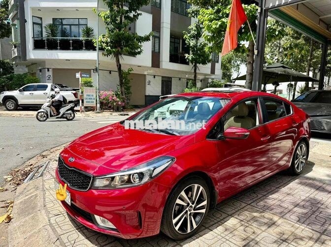 Kia Cerato 1.6AT 2017 Đỏ Tự động
