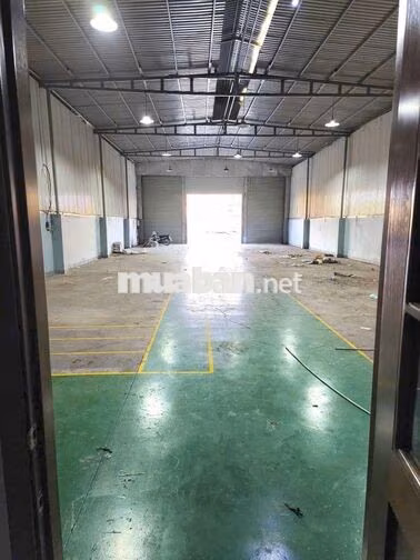 xưởng 505m giá 50 triệu mặt tiền QL 1A Bình Tân