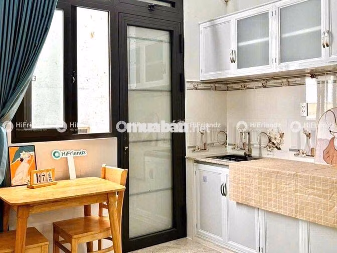 BANCON FULL NỘI THẤT + MÁY GIẶT RIÊNG GẦN HIU, ĐẦM SEN