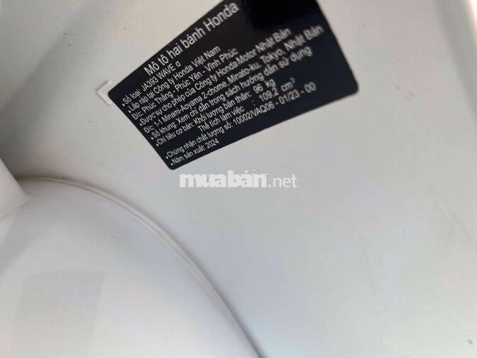 Honda Wave 2024 Trắng Việt Nam