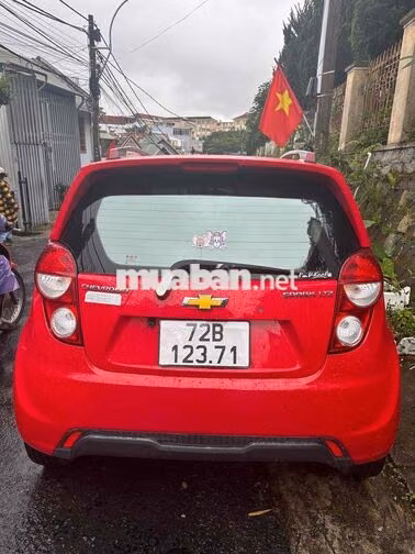 Chevrolet Spark 2013 Tự động 90000 km Đỏ