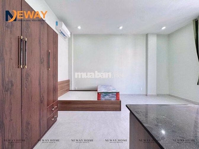 STUDIO FULL NỘI THẤT BAN CÔNG RỘNG NGAY HOÀNG HOA THÁM - NHÀ GA T3