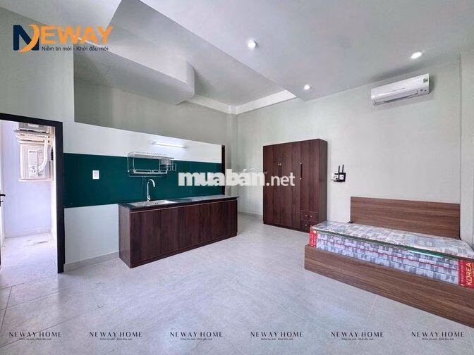 STUDIO FULL NỘI THẤT BAN CÔNG RỘNG NGAY HOÀNG HOA THÁM - NHÀ GA T3