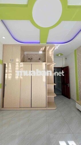 6,69 tỷ T.lượng, 57m², Nhà 4 Tầng, 4 PN, Hẻm Ô Tô 6m, Bình Trị Đông