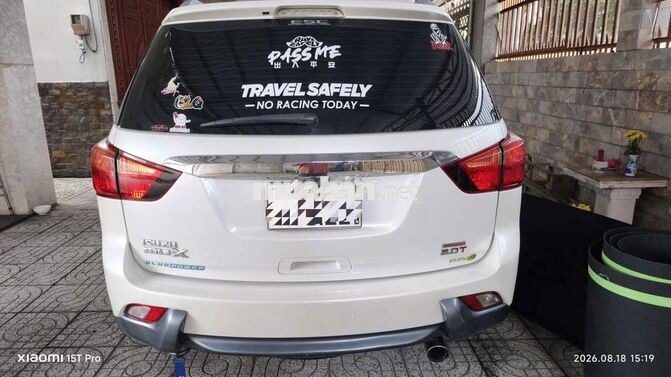 Isuzu Mu-X 2016 Trắng Thái Lan