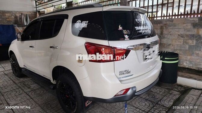 Isuzu Mu-X 2016 Trắng Thái Lan