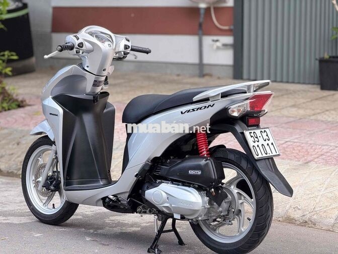 Honda Vision 2020 Bạc Porsche Biển số đẹp