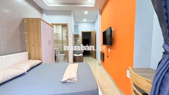 CHÍNH CHỦ CHO THUÊ STUDIO NGAY HOÀNG SA- QUẬN 3, BAN CÔNG THOÁNG 