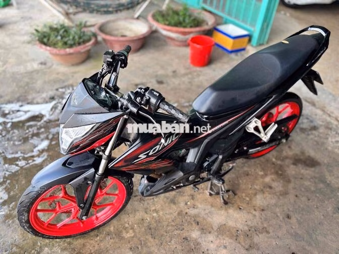 Honda Sonic 150 Đen đỏ 46.134 km