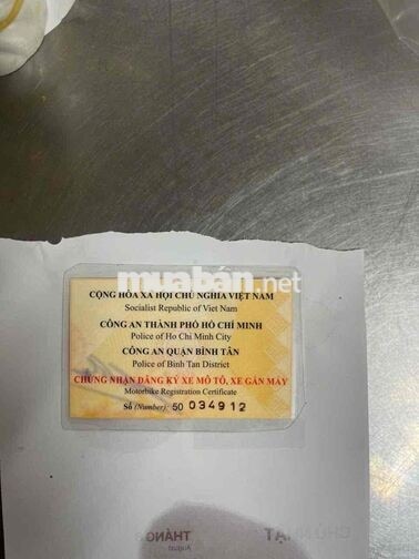 VEPAS 50Cm3 TP 9 CHỦ CÓ HỖ TRỢ GÓP OĐ CÓ ĐỖI XE