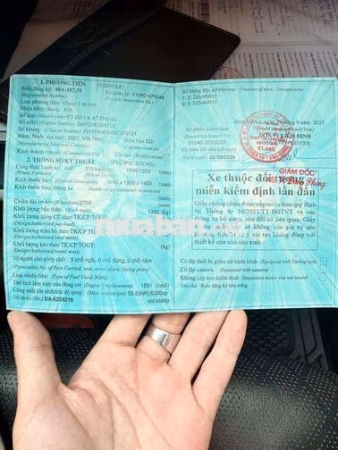 KIA K3 2022 Đen Đăng Ký 2023