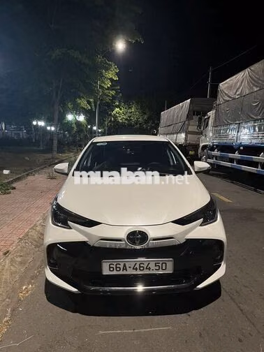 Toyota Vios 1.5G CVT 2025 Trắng Ngọc trai 15,000km