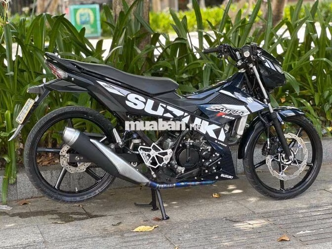 Satria 150 Fi 2020 Đen xanh Indo bstp chính chủ