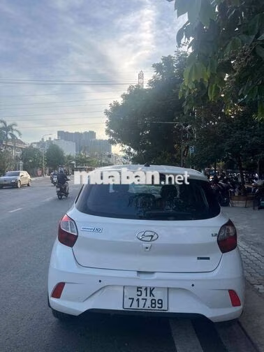 Hyundai I10 2021 Trắng 10 vạn