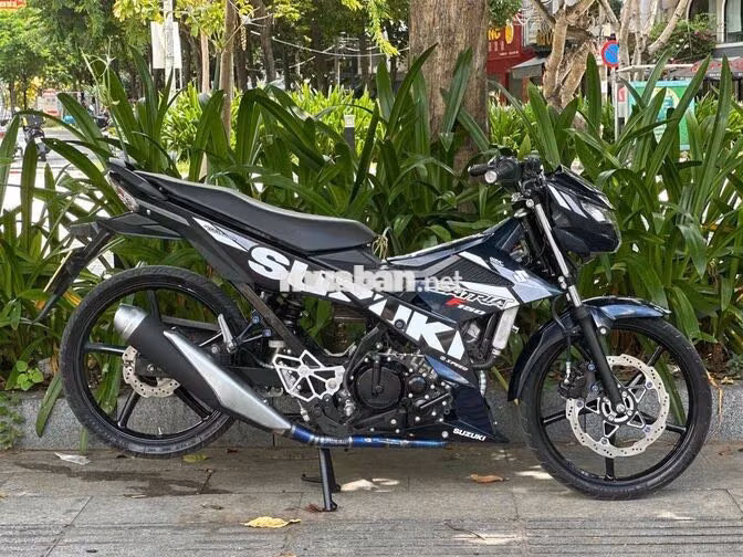 Satria 150 Fi 2020 Đen xanh Indo bstp chính chủ