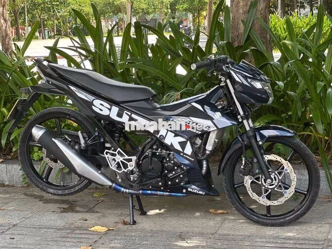 Satria 150 Fi 2020 Đen xanh Indo bstp chính chủ