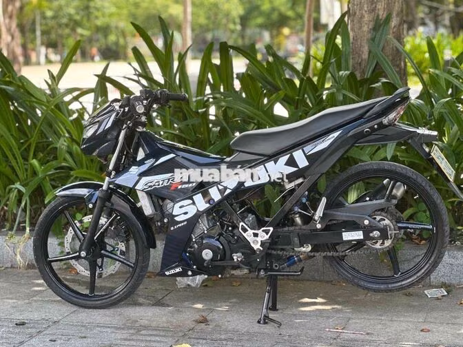 Satria 150 Fi 2020 Đen xanh Indo bstp chính chủ