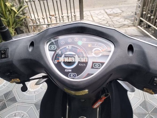 SYM Elegant 50cc 2021 Xám đen