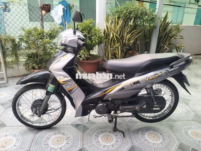 SYM Elegant 50cc 2021 Xám đen
