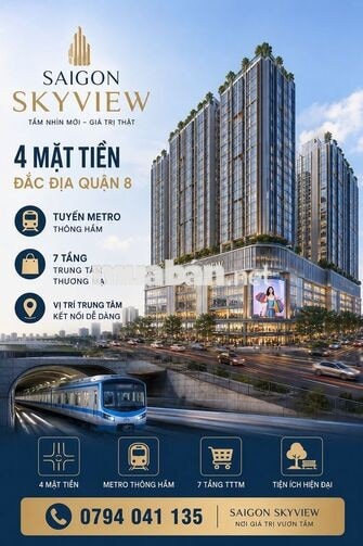 BÁN CH SKYVIEW GIÁ TỐT CHỈ 5,1TỶ 85m2/3PN, tuyến metro s5 thông hầm DÁ