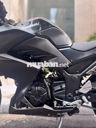Kawasaki Z300 ABS Côn tay Đen xe đẹp hiếm